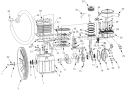 Page B Diagram and Parts List for XP581501 2005 Campbell Hausfeld Compressor